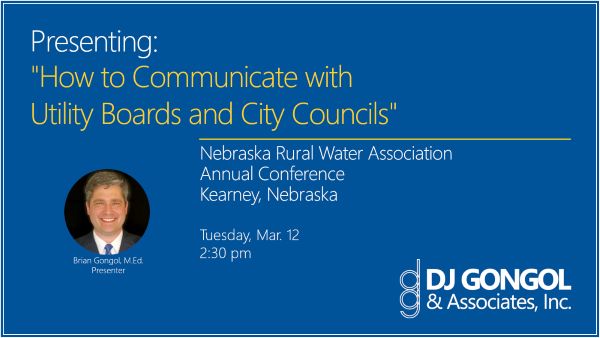 How to communicate with utility boards and city councils